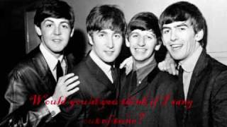 With a Little Help From My Friends - The Beatles (with lyrics)