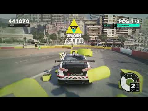 Dirt 3 - 790k PTS Gymkhana Run (Top 15 of 95000 players) - Monaco, Boulevard Albert