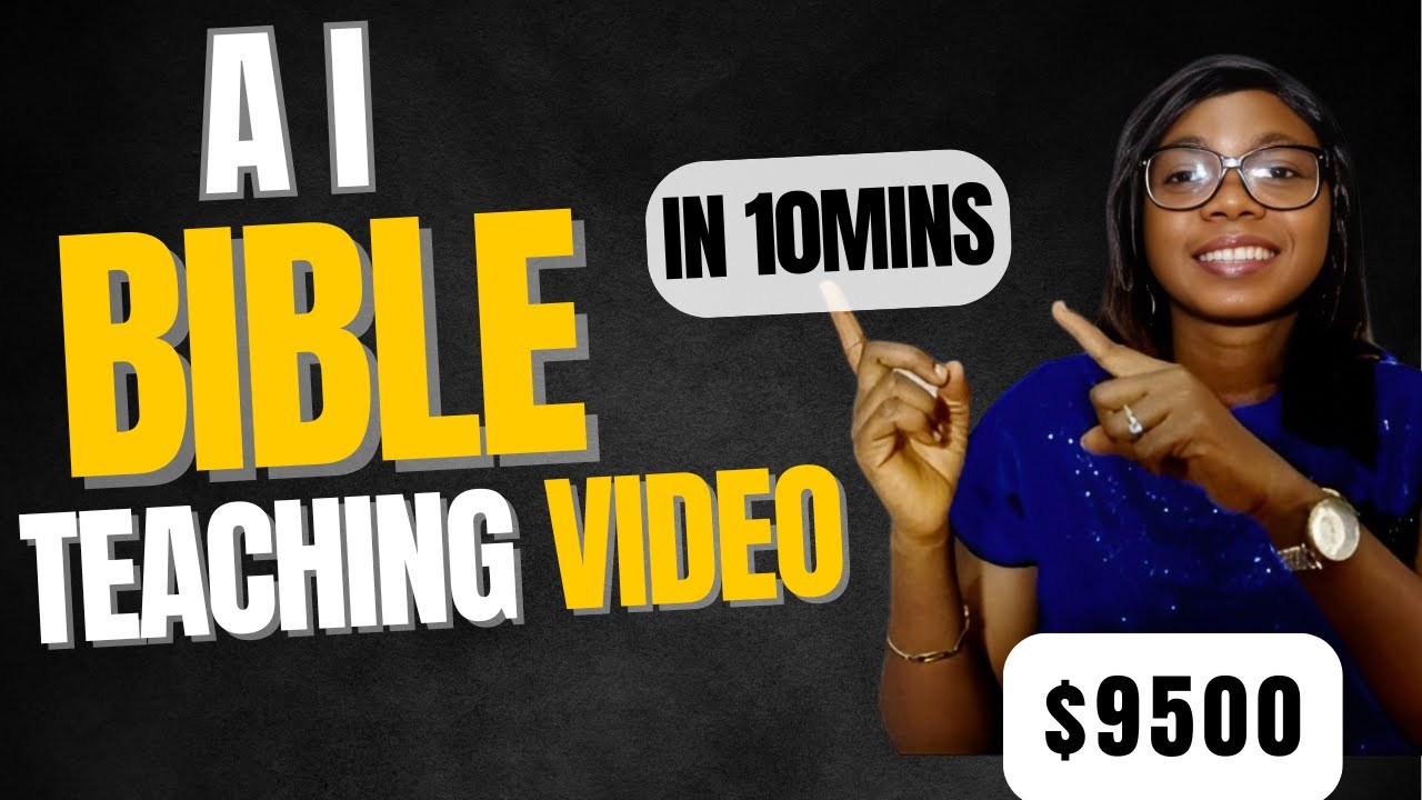 Turn Bible Verses into AI-Generated Videos | Faceless Christian Content Creation