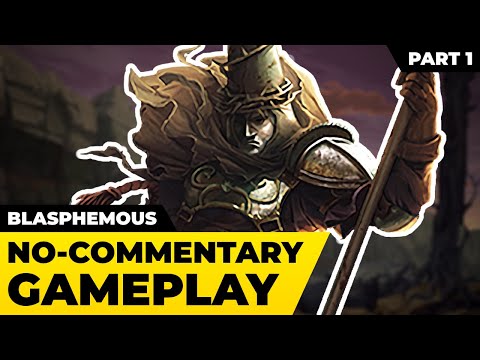 BLASPHEMOUS - Gameplay Walkthrough Part 1 - Intro and Warden of the Silent Sorrow [No Commentary]