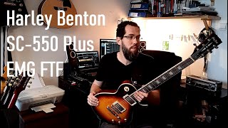 Video thumbnail for Harley Benton SC-550 Plus EMG FTF - I don´t understand this guitar by András Hushegyi