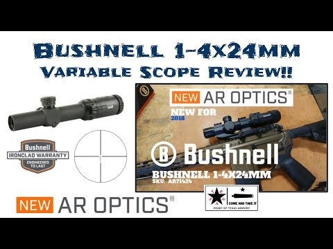 Bushnell Variable Power Scope Review - New AR Optics for 2018!