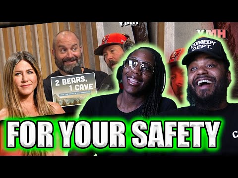2 Bears 1 Cave- For Jennifer Aniston's Safety- LMAO- BLACK COUPLE REACTS
