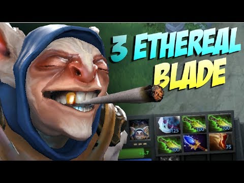 GREEN IS GOOD - Meepo 3x Ethereal Blade by Abed 7.06 - Top Pro Player Dota 2