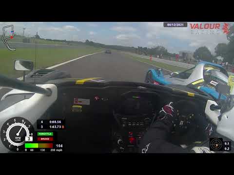 Radical Championship race Oulton Park 2021, Radical RXC V6 Spyder. Made a total hash of the start...