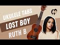 UKE TABS Lost Boy Ruth B
