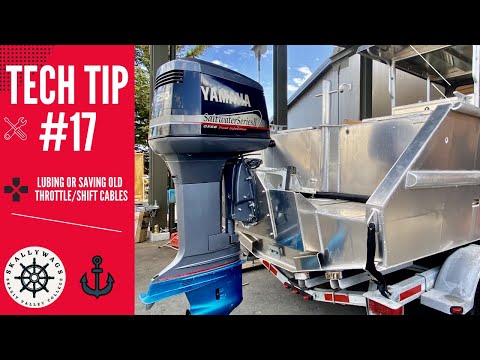 Tech Tip#17: Lubing or Saving Old Throttle/Shift Cables