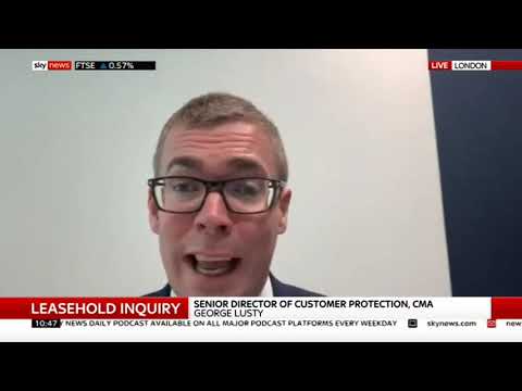 CMA enforcement action against Barratt / Countryside / Persimmon / Taylor Wimpey - Sky News - 4/9/20