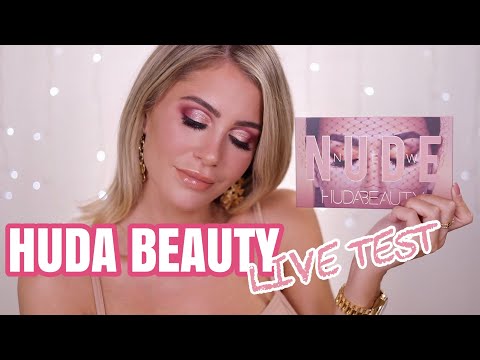 FULL FACE GLAM & Huda Beauty Live Test | MRS. BELLA Video