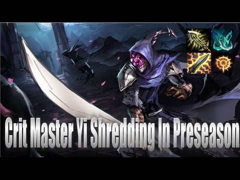 Preseason8 Crit Master Yi Montage