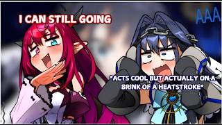Kronii and IRyS really treating heatstroke like a ranked match