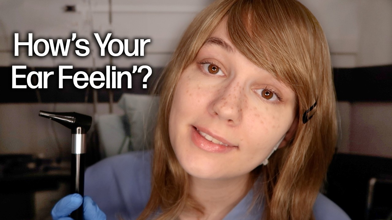 ear exam with your family friend nurse with a southern accent (asmr)