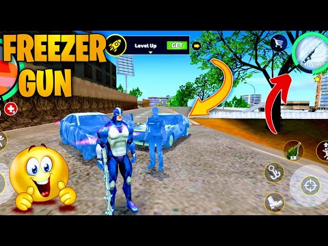 Freezer Gun 😁 | Rope Hero Vice Town |