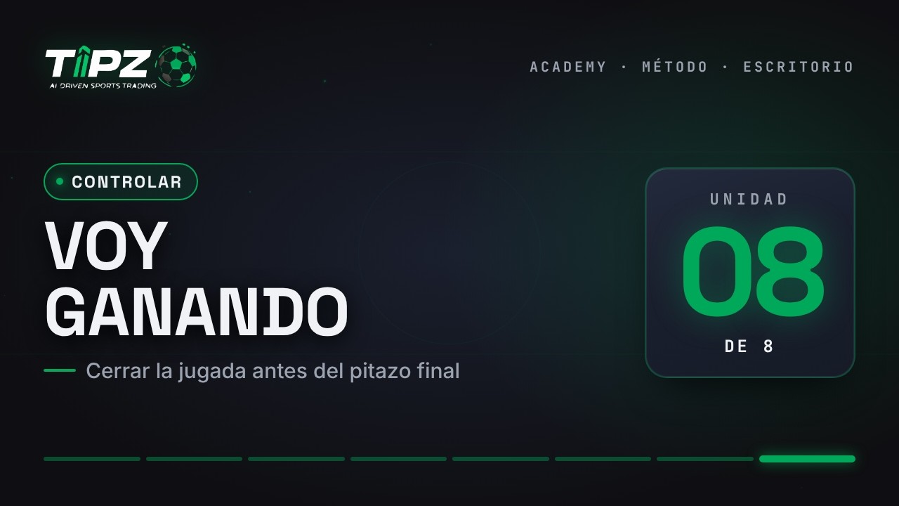 Cómo cerrar una apuesta que va ganando: lock-in