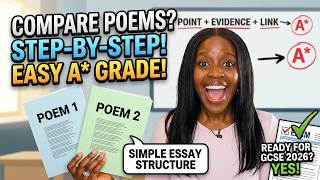 Comparing Poems: A Step-by-Step Guide | ✨GCSE English Literature 2026 Exams✨