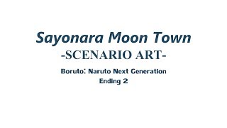 Download lagu [ENG|ROM] Sayonara Moon Town by SCENARIO ART Lyrics (Boruto - Naruto Next Generation | Ending 2) mp3