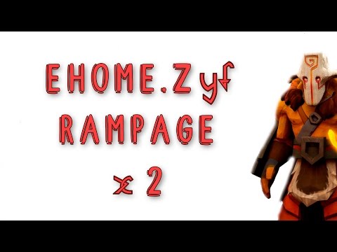 EHOME.Zyf Double Rampage as JUGGERNAUT vs. TongFu @ SLTV Star Series Season 12