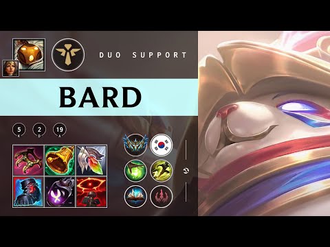 Bard Support vs Pantheon - KR Challenger Patch 25.24
