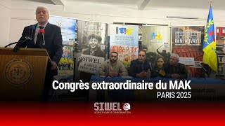 Congrès extraordinaire du Mouvement pour l’Autodétermination de la Kabylie (MAK)