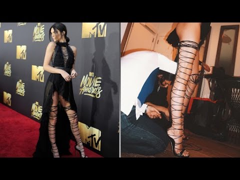 Kendall Jenner's Lace-Up Shoes Were Hot AF . . . but Worth the Trouble?