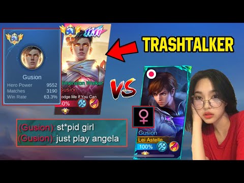 I PRETEND TO BE SLOWHAND GIRL IN 1v1 THEN HUMBLE THIS TRASHTALKERS💀