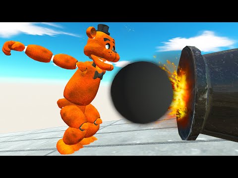 WHICH OF THE MONSTERS WILL CLIMB THE CANNONBALL PATH? - Animal Revolt Battle Simulator