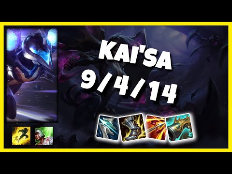 Kai'Sa vs Xayah EU Challenger BOT (9/4/14) - v11.5
