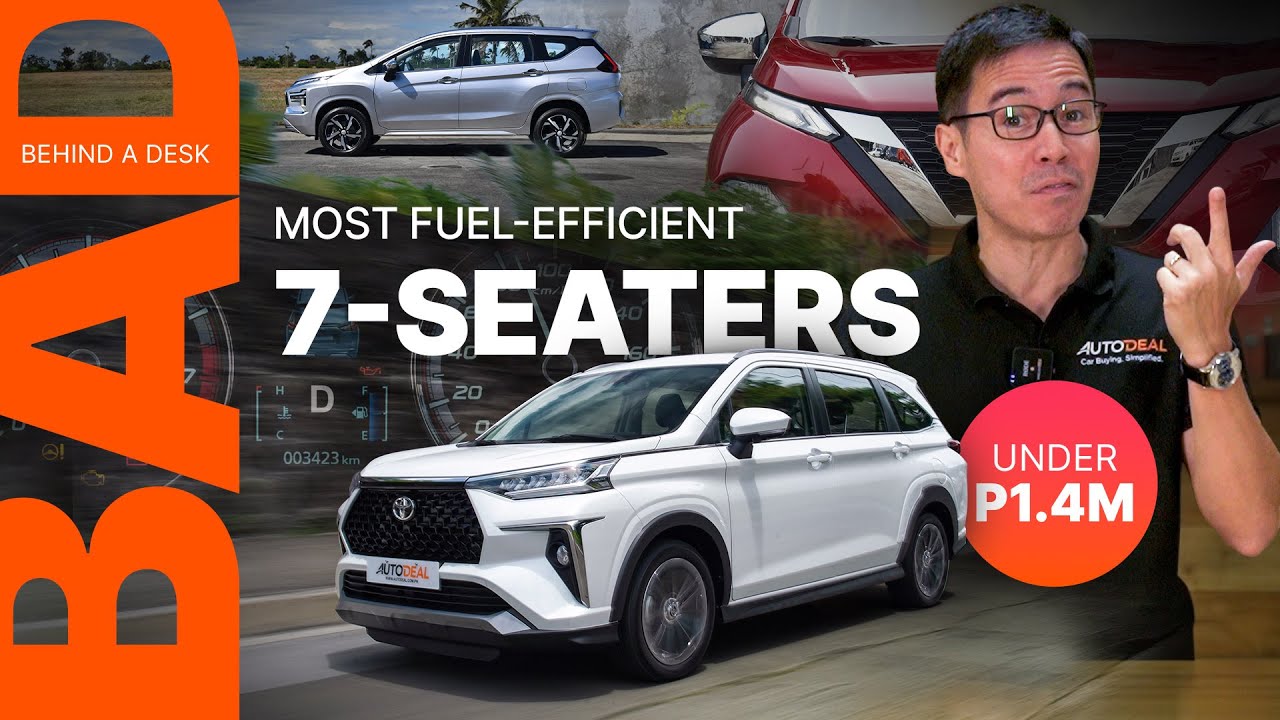 Fuel-Efficient 7-seater Cars Under P1.4 Million in the Philippines