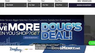 Save On All Best Sellers at Doug Henry Chevrolet GMC