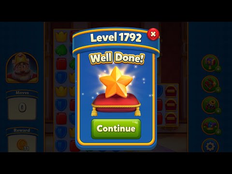 Royal Match - King Robert - Level 1792