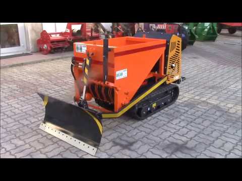Motocarriola Katoimer Carry 107 Spargisale Idraulico Lama Dozer Sgombra Neve - Giordano Cairo