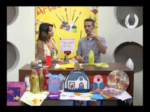 Mulher.com 15/08/2012 - Garrafa reciclada 1/2