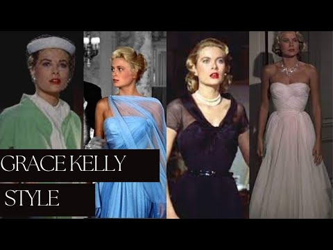 Grace Kelly style. Most fashionable scenes from To Catch a Thief & Rear Window.