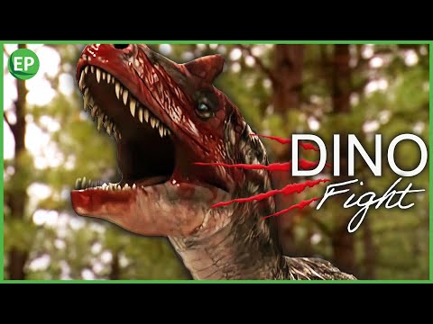 Dinosaur fight: Allosaurus vs Ceratosaurus | Learn about dinosaurs | Dino battle | the Dinosaur