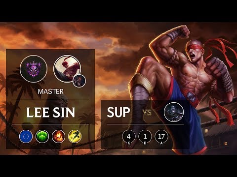 Lee Sin Support vs Shen - EUW Master Patch 9.18