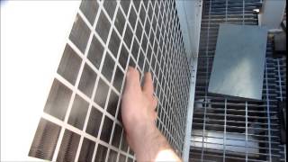 Dry cooler and water cooled units at my dads building