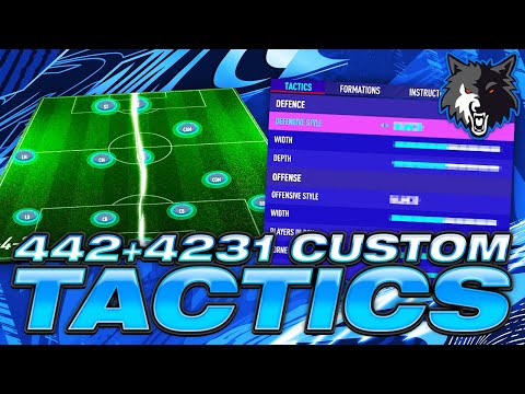 BEST FIFA 21 442 AND 4231 CUSTOM TACTICS - FIFA 21 ULTIMATE TEAM PRO PLAYER CUSTOM TACTICS