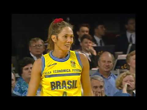 Basquete Feminino: Brasil x China - Final Mundial 1994 ( Band, Luciano do Valle-HQ) - Brasil Campeão