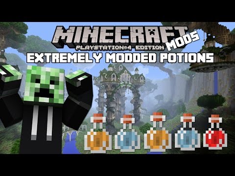 MateoGodlike - PS3/PS4 Minecraft Mod Showcase: Episode 4 Extremely Overpowered Modded Potions