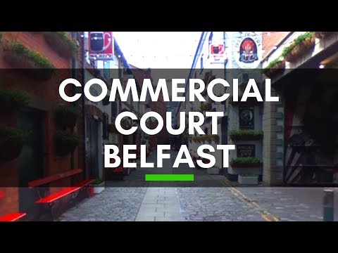Commercial Court Belfast, Cathedral Quarter Northern Ireland Video