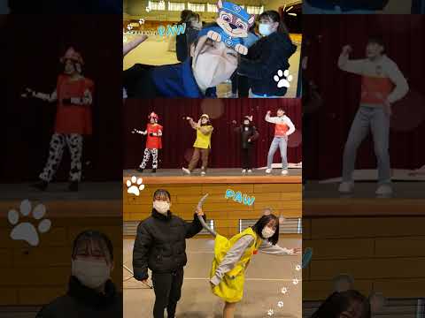 【おかたん】パウ・パトロール踊ってみた！【子どもといっしょに発表会2022】 #Shorts