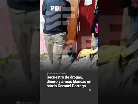 🚓 Operativo antidrogas en barrio Coronel Dorrego  La Policía de Investigaciones realizó tres…