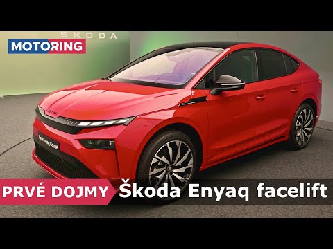 PRVÉ DOJMY | Škoda Enyaq facelift 2025 | Modernizácia zameraná najmä na dizajn | Motoring TA3 obrazok