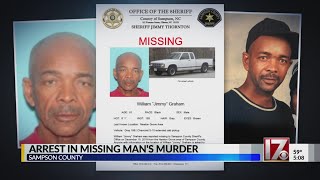 Arrest in Sampson County man's murder
