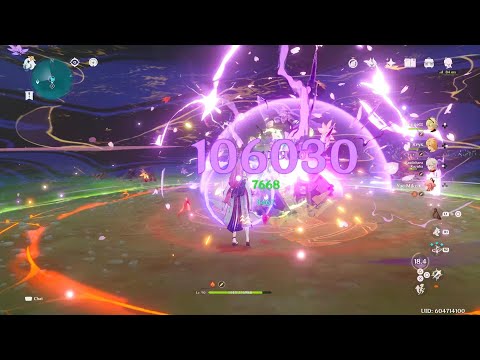 Yae Aggravate Nuke - Genshin Impact