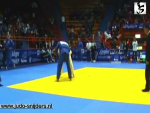 Judo 2008 Zagreb: Salincean (ROU) - Rak (CZE) [-90kg].