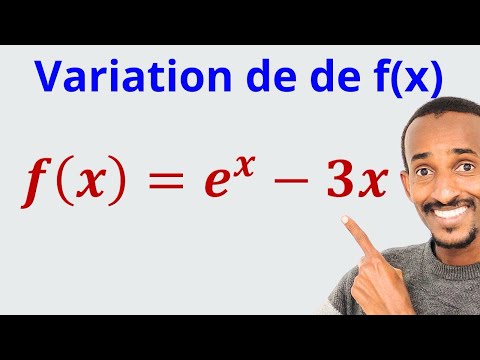 Etude de variation de fonction exponentielle