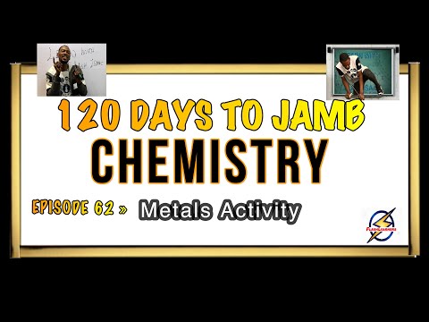 Reactivity of Metals » 120 Days To Jamb Chemistry - Ep 62