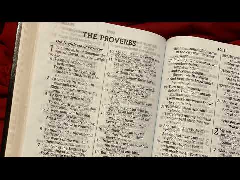 Proverbs 3 Nasb