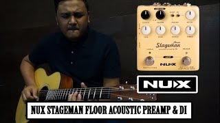 Video thumbnail for NUX Stageman Floor Acoustic Preamp & DI Review by Syuwari Ritchie by Syuwari Ritchie